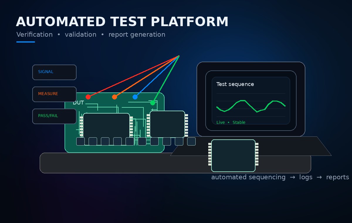 Automated Electronic Test Platform