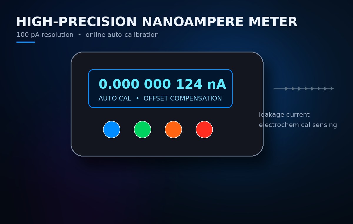 High-Precision Nanoampere Meter